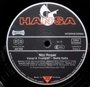 LP - Nini Rosso - Vocal & Trumpet (Bella Italia)