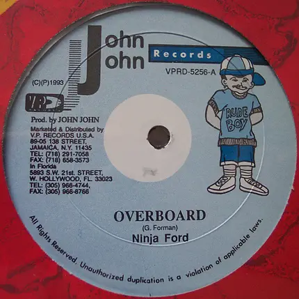 Ninja Ford / Jigsy King - Overboard / Shape & Body
