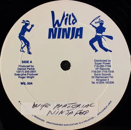 Ninja Ford / Killer Kid - Wife Material / Skull Bore