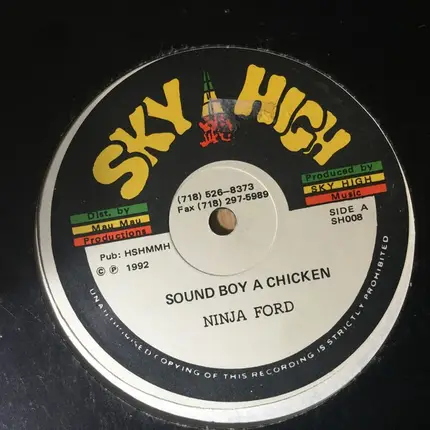 Ninja Ford & Simple Simon - Sound Boy A Chicken / Strong Strong Love