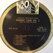 LP - Nino Oliviero - Mondo Cane No. 2 - Original Soundtrack Recording - Mono