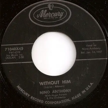 Nino Anthony - Without Him