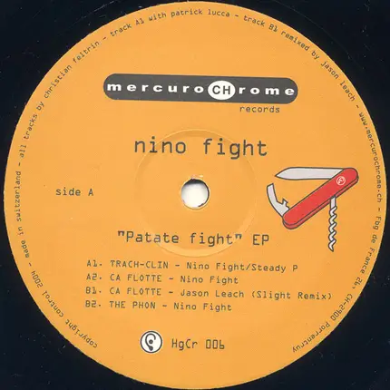 Nino Fight - Patate Fight EP