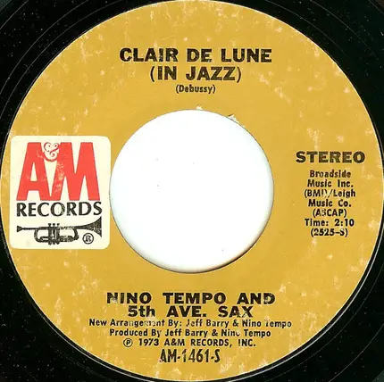 Nino Tempo & 5th Ave. Sax - Sister James