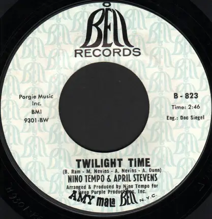Nino Tempo & April Stevens - Sea Of Love - The Dock Of The Bay / Twilight Time