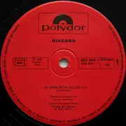 12inch Vinyl Single - Niagara - Je Dois M'En Aller