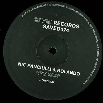 Nic Fanciulli & DJ Rolando - The Test