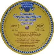 LP - Mozart / Dittersdorf / Wagenseil a.o. - 18th Century Harp Concertos - Mono / Tulip rim
