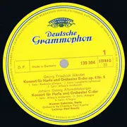 LP - Ravel / Debussy / Händel / Albrechts - Werke Für Harfe Und Orchester