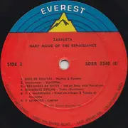 LP - Mudarra / Narvaez / Palero a.o. - Harp Music Of The Renaissance