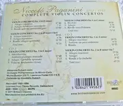 CD - Niccolò Paganini - Alexandre Dubach , Orchestre Philharmonique De Monte-Carlo , Michel Sasson , Law - Complete Violin Concertos