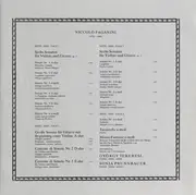 LP-Box - Niccolò Paganini - György Terebesi , Sonja Prunnbauer - Violine & Gitarre = Violin & Guitar - Hardcover box + Booklet