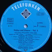LP - Niccolò Paganini , György Terebesi , Sonja Prunnbauer - Violine & Gitarre, Vol. 3