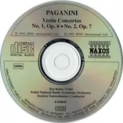 CD - Paganini - Violin Concertos No. 1, Op. 6 ∙ No. 2, Op. 7