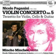 CD - Paganini - Violin Concerto No. 5 & Terzetto For Violin, Cello & Guitar