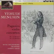 LP - Niccolò Paganini , Yehudi Menuhin , The Royal Philharmonic Orchestra , Alberto Erede - Violin Concertos Nos 1 & 2 - 180g