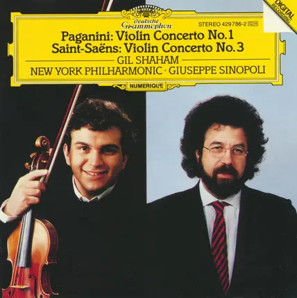 Paganini / Saint-Saëns - Violin Concerto No. 1 / Violin Concerto No. 3