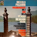 LP - Niccolò Paganini / Yehudi Menuhin - The Royal Philharmonic Orchestra - Alberto Erede - Violinkonzerte Nr.1 Und Nr. 2