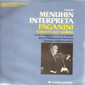 Niccolò Paganini - Concerti Per Violino N.1 In Re Maggiore - N.2 In Si Minore