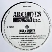 Nice & Smooth - Funky Funky Rhymes