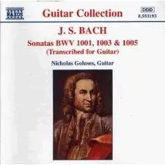 Nicholas Goluses - Transkriptionen für Gitarre, Bach