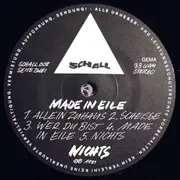 LP - Nichts - Made In Eile - White lettering labels