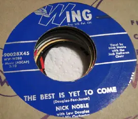 Nick Noble - If It Happened To You / The Best Is Yet To Come