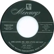 Nick Noble With Carl Stevens & His Orchestra - She Loves Me, She Loves Me Not / Great Big Ladder