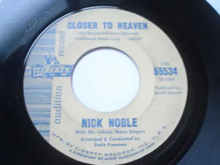 Nick Noble - Closer To Heaven