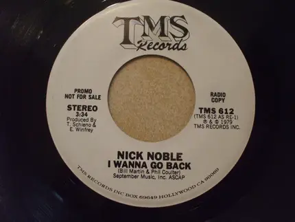 Nick Noble - I Wanna Go Back