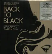 LP - Nick Cave & Warren Ellis - Back To Black - Gold & Black Marbled Vinyl / Booklet / Numbered
