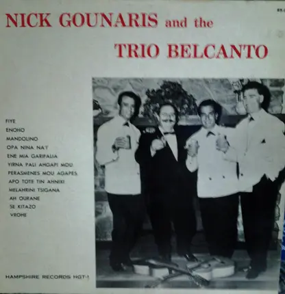 Nick Gounaris And The Trio Bel Canto - Nick Gounaris And The Trio Belcanto