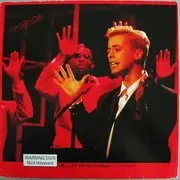 12inch Vinyl Single - Nick Heyward - Warning Sign (Bullet To Your Head - U.S. Remix)