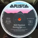 12inch Vinyl Single - Nick Heyward - Warning Sign