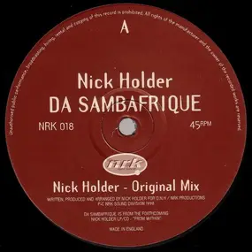 Nick Holder - Da Sambafrique