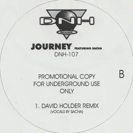 Nick Holder Featuring Sacha Williamson - Journey