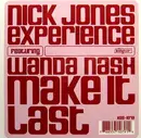 12inch Vinyl Single - Nick Jones Experience Featuring Wanda Nash - Make It Last