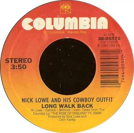 Nick Lowe And His Cowboy Outfit - I Knew The Bride (When She Used To Rock And Roll)