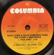 7inch Vinyl Single - Nick Lowe & Dave Edmunds - Nick Lowe & Dave Edmunds Sing The Everly Brothers