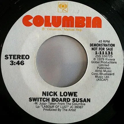 Nick Lowe - Switch Board Susan