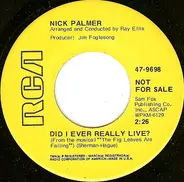 Nick Palmer - Did I Ever Really Live?