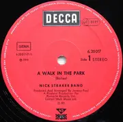 12inch Vinyl Single - Nick Straker Band - A Walk In The Park