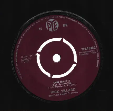 Nick Villard - Don Quijote (Don Kee-Ho-Tay)