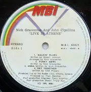 LP - Nick Gravenites And John Cipollina - Live In Athens At The Rodon