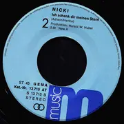 7inch Vinyl Single - Nicki - Oh Mein Papa