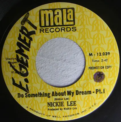 Nickie Lee - Do Something About My Dream