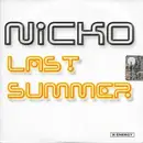 CD Single - Nicko - Last Summer - Promo Cardboard