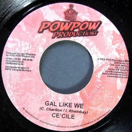 Nicky B / Ce'cile - Hip Hip Hooray / Gal Like We