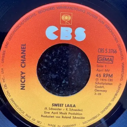 Nicky Chanel - Sweet Laila