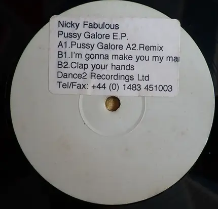 Nicky Fabulous - Pussy Galore E.P.